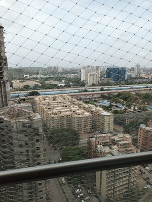 Balcony in 2 BHK Apartment at Sunteck City Avenue 1, Goregaon West – for Rent