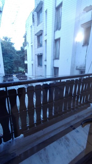 Balcony in 4 BHK Builder Floor at Vasant Vihar – for Rent