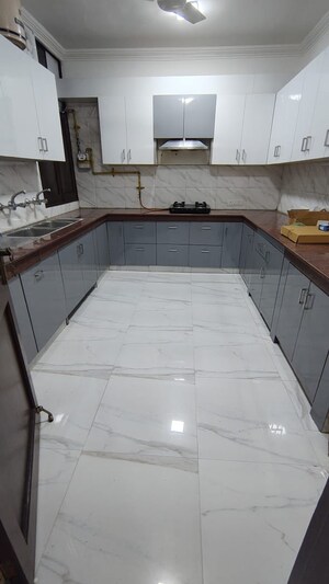 Kitchen in 4 BHK Builder Floor at Vasant Vihar – for Rent