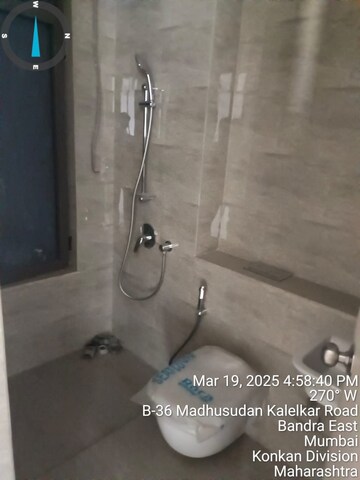 Bathroom in 3 BHK Apartment at Adani Ten BKC, Bandra East – for Sale