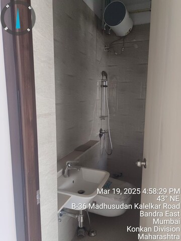 Bathroom in 3 BHK Apartment at Adani Ten BKC, Bandra East – for Sale