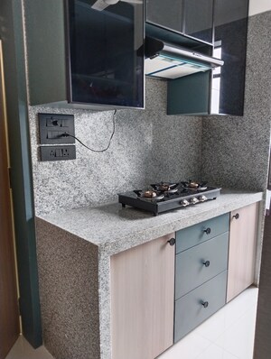 Kitchen in 1 BHK Apartment at Atlanta Enclave, Shilphata – for Sale