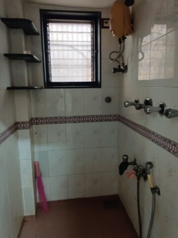 Bathroom in 1 BHK Apartment at Dombivli East – for Rent