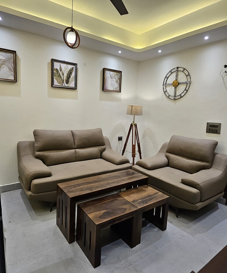Living Room, saket 1.5 Bedroom 450 Sq.Ft. Builder Floor In Saket Delhi 9385712