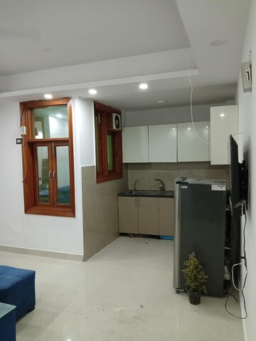 Kitchen in 2 BHK Builder Floor at Saket – for Rent