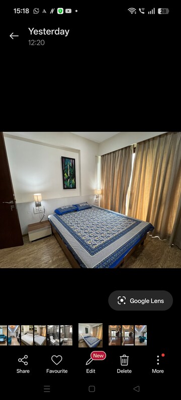 Bedroom in 2 BHK Apartment at East Street, Santacruz East – for Rent