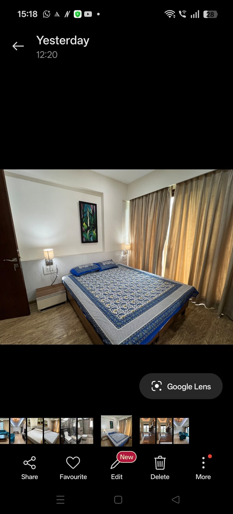 Bedroom, east-street 2 Bedroom 850 Sq.Ft. Apartment In Santacruz East Mumbai 9385976
