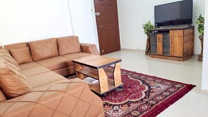 Living Room in 2 BHK Apartment at Makarba – for Rent