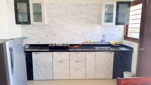 Kitchen in 2 BHK Apartment at Makarba – for Rent