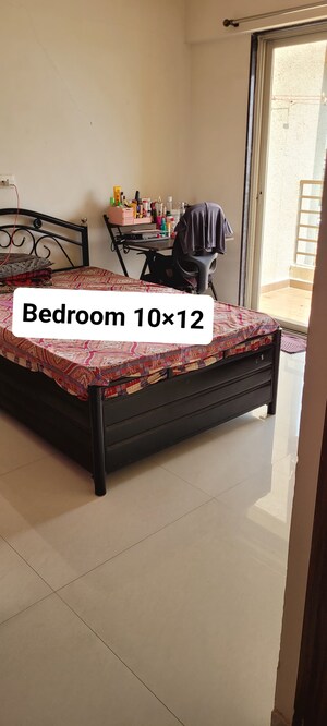 Bedroom in 1 BHK Apartment at Shivdham CHS Rahatani, Rahatani – for Rent