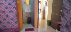 Building Lobby in 1 BHK Apartment at Laxmi Tower, Bhandup East – for Sale