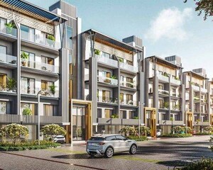 3 BHK Builder Floor – Exterior View View at Smart World Orchard, Sector 61 - for Sale