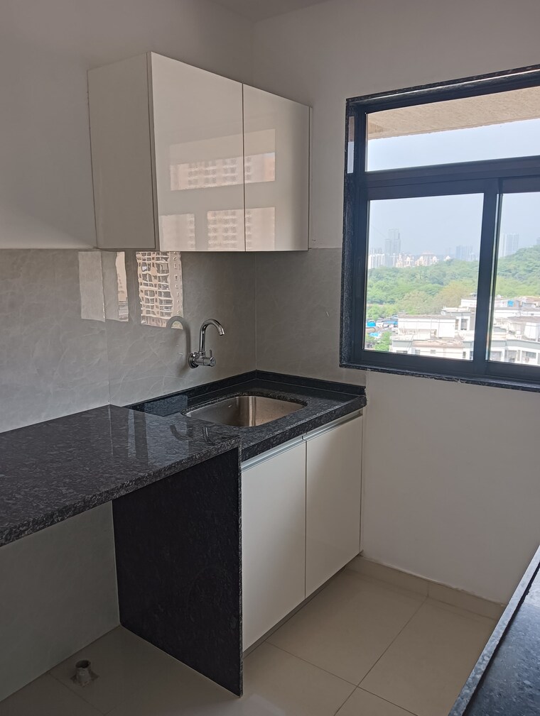 Kitchen, lalani-valentine-apartment-1-wing-d 1 Bedroom 405 Sq.Ft. Apartment In Malad East Mumbai 9386157