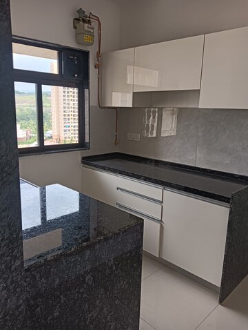 Kitchen in 1 BHK Apartment at Lalani Valentine Apartment 1 Wing D, Malad East – for Rent