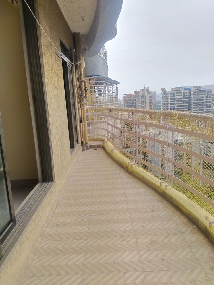 Balcony, paradise-sai-crystal 2 Bedroom 1225 Sq.Ft. Apartment In Kharghar Navi Mumbai 9386166