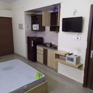 Kitchen in Studio Apartment at Supertech Ecociti, Sector 137 – for Rent