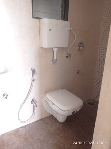 Bathroom in 2 BHK Apartment at Bhoomi Samarth, Goregaon East – for Rent