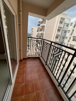 Balcony in 3 BHK Apartment at Prestige Primrose Hills, Banashankari 6th Stage – for Rent