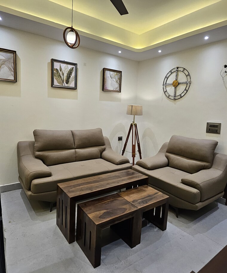 Living Room, saket 1 Bedroom 600 Sq.Ft. Builder Floor In Saket Delhi 9386313