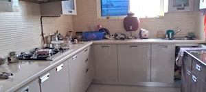 Kitchen in 3 BHK Apartment at Bhansali Ruturang Apartment, Prabhat Road – for Sale