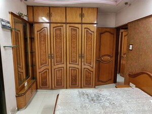 Bedroom in 3 BHK Apartment at Marathon Galaxy, Mulund West – for Sale