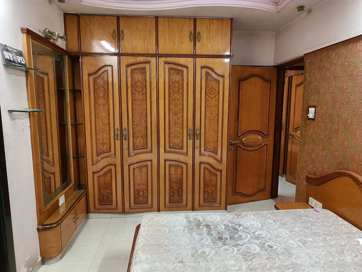 Bedroom, marathon-galaxy 3 Bedroom 912 Sq.Ft. Apartment In Mulund West Mumbai 9386334