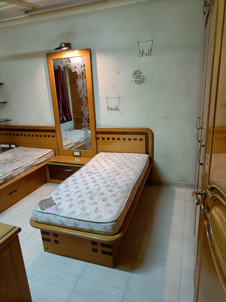 Bedroom, marathon-galaxy 3 Bedroom 912 Sq.Ft. Apartment In Mulund West Mumbai 9386334