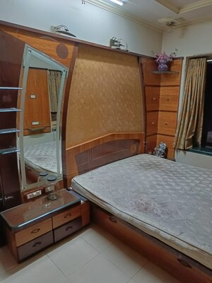 Bedroom in 3 BHK Apartment at Marathon Galaxy, Mulund West – for Sale