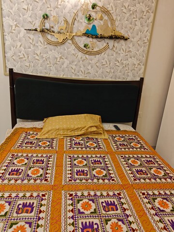 Bedroom in 2 BHK Apartment at Ahad Serenity, Rayasandra – for Rent