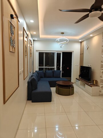 Living Room in 2 BHK Apartment at Ahad Serenity, Rayasandra – for Rent