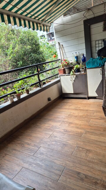 Balcony in 2 BHK Apartment at Ira Apartment Bhusari Colony, Kothrud – for Rent