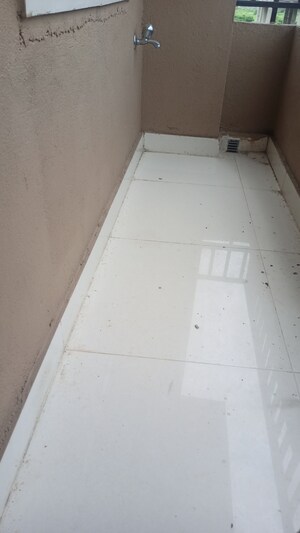 Balcony in 2 BHK Apartment at New Town Tower, New Town Action Area 1 – for Rent