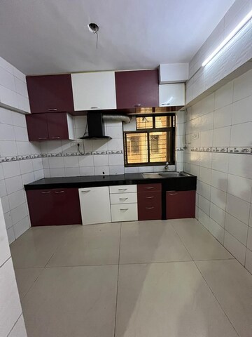 Kitchen in 3 BHK Apartment at Unnati Tower Kharghar, Kharghar – for Rent