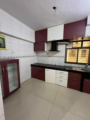 Kitchen in 3 BHK Apartment at Unnati Tower Kharghar, Kharghar – for Rent