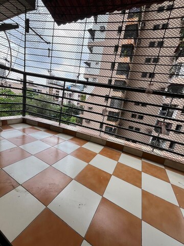 Balcony in 3 BHK Apartment at Unnati Tower Kharghar, Kharghar – for Rent