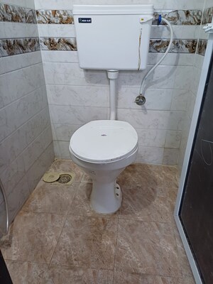 Bathroom in  Pg at Rabale – for Rent