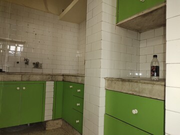 Kitchen in 1 RK Builder Floor at Greater Kailash I – for Rent