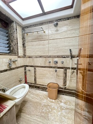 Bathroom in 3 BHK Apartment at Lokhandwala Whispering Palms XXclusives, Kandivali East – for Rent