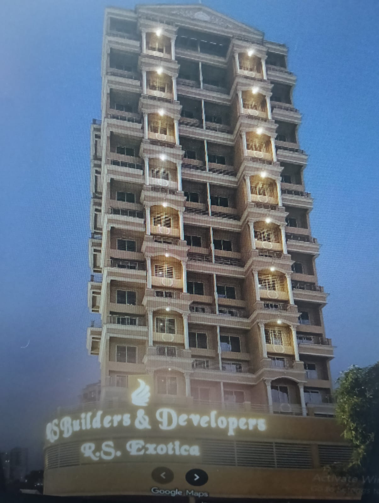 2 BHK + Extra Room Apartment For Rent in RS Exotica