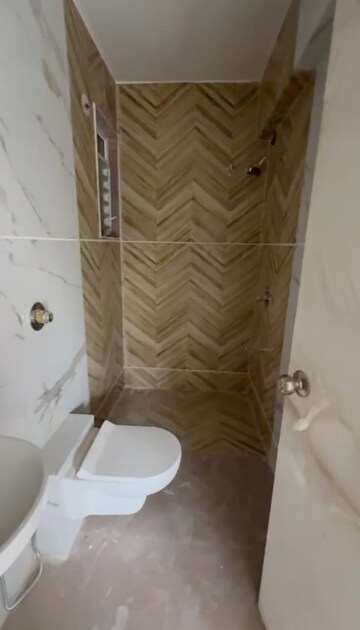 Bathroom in 3 BHK Apartment at Thane West – for Rent