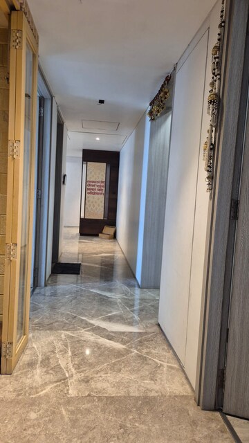 Building Lobby in 3 BHK Apartment at Rustomjee Paramount, Khar West – for Rent