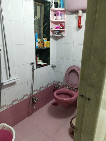 Bathroom in 1 BHK Apartment at Jyoti Complex, Goregaon East – for Rent
