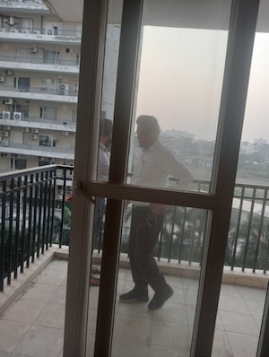 Balcony in 3 BHK Apartment at Motiaz Royal Citi, Ambala Highway – for Sale