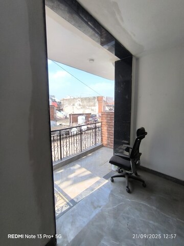 Balcony in 1.5 BHK Builder Floor at Saket – for Rent