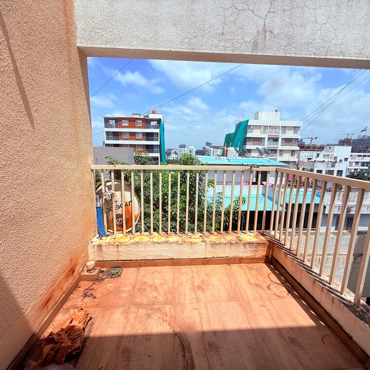 Balcony, mohannagar-chs 2 Bedroom 770 Sq.Ft. Apartment In Veerabhadra Nagar Pune 9386563