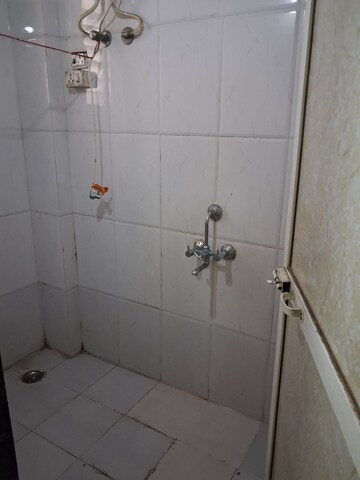 Bathroom in 1 BHK Apartment at Aangan Society, Nerul – for Rent