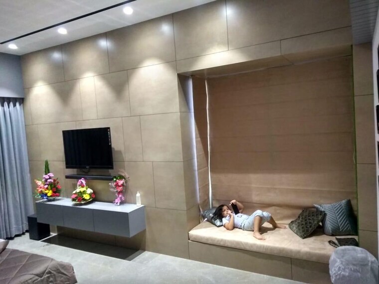 Living Room, vesu 4 Bedroom 3880 Sq.Ft. Apartment In Vesu Surat 9386574