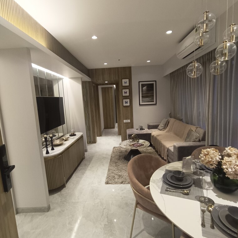 Living Room, prabhat-bageshree 2 Bedroom 719 Sq.Ft. Apartment In Goregaon East Mumbai 9386592