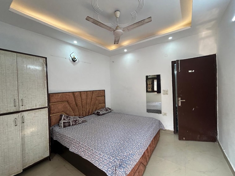 Bedroom, saket 3 Bedroom 1300 Sq.Ft. Builder Floor In Saket Delhi 9386608