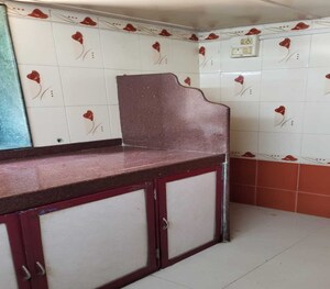 Kitchen in 1 BHK Apartment at Parel – for Rent